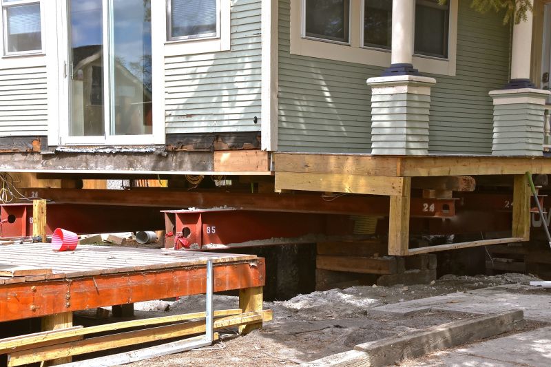 Foundation Repair - Pier Installation